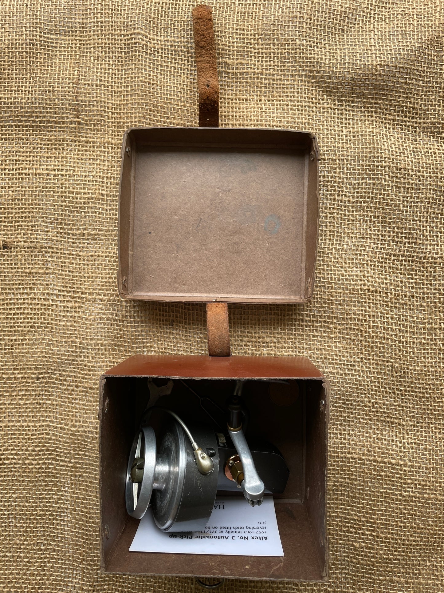 Hardy Altex No.3 MK V Fishing Reel. Boxed. With Tools. Circa 1957-1963.