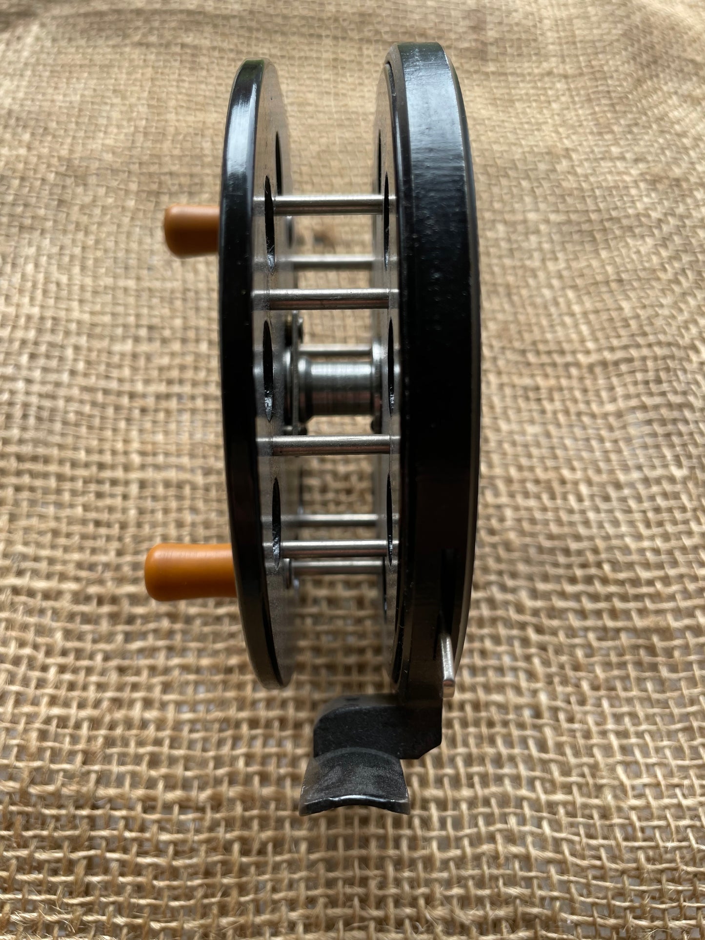 Vintage W R Products Speedia Centrepin Fishing Reel. Boxed. Excellent.