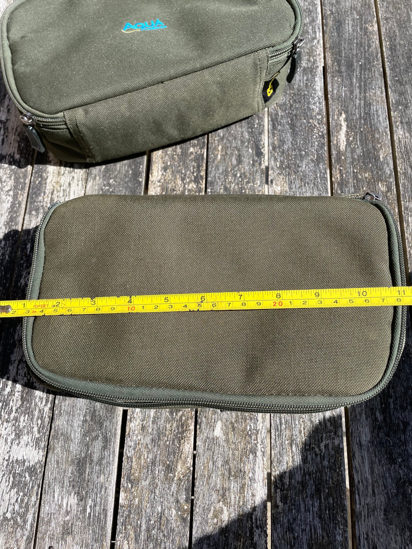 3 x Aqua Products Carp Fishing Cases. Endura & Union Jack.
