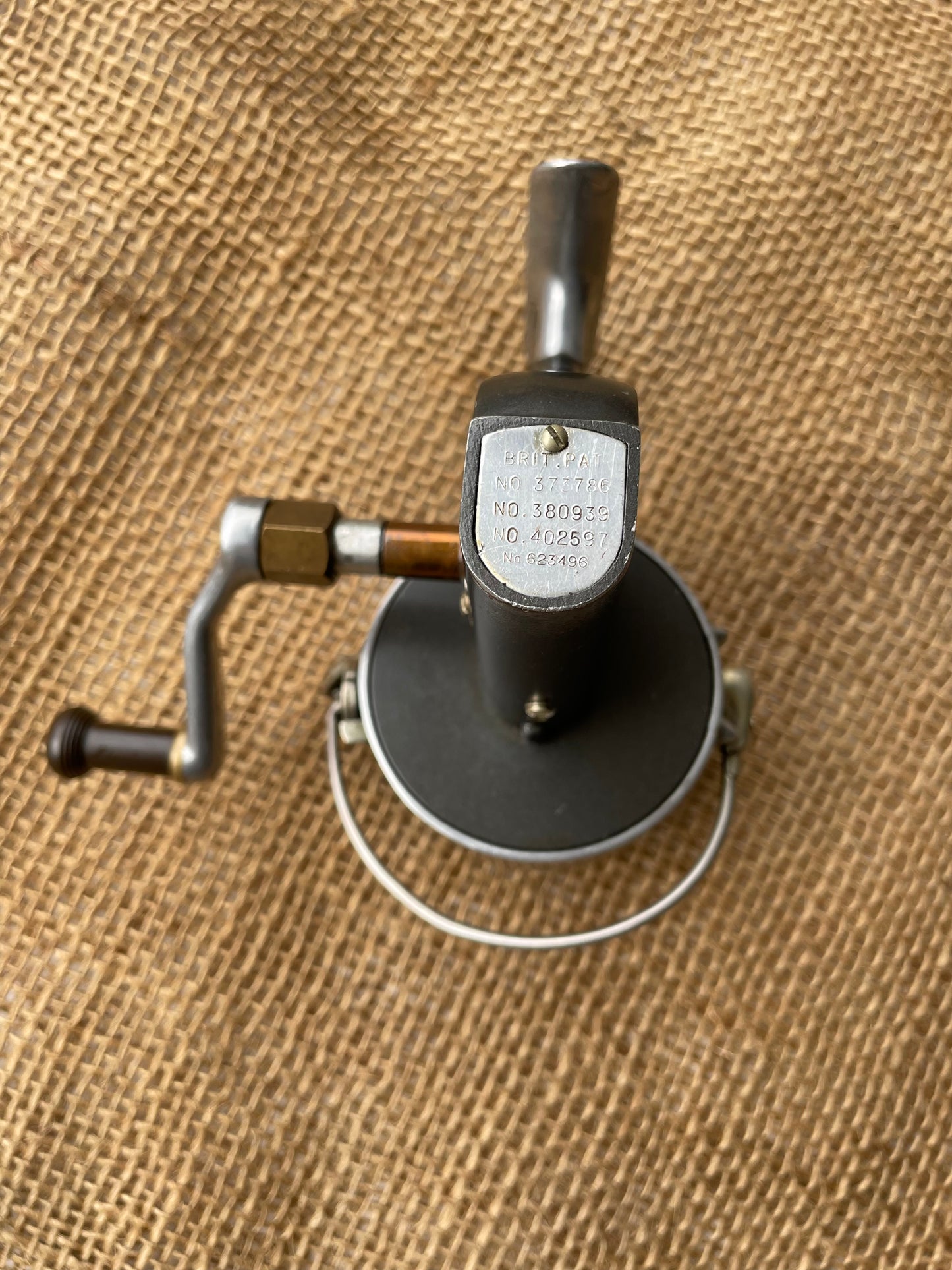 Vintage Hardy Altex No.2 MK V Fishing Reel. With Original Case And Spare Spool. 1950s.