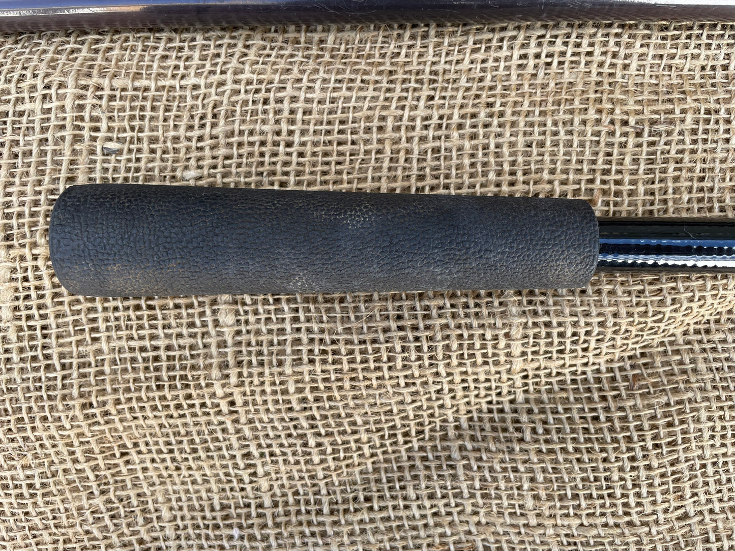 1 x Rod Hutchinson 12’ Slim Line Old School Carp Fishing Rod + RH Century Landing Net. 1990s.