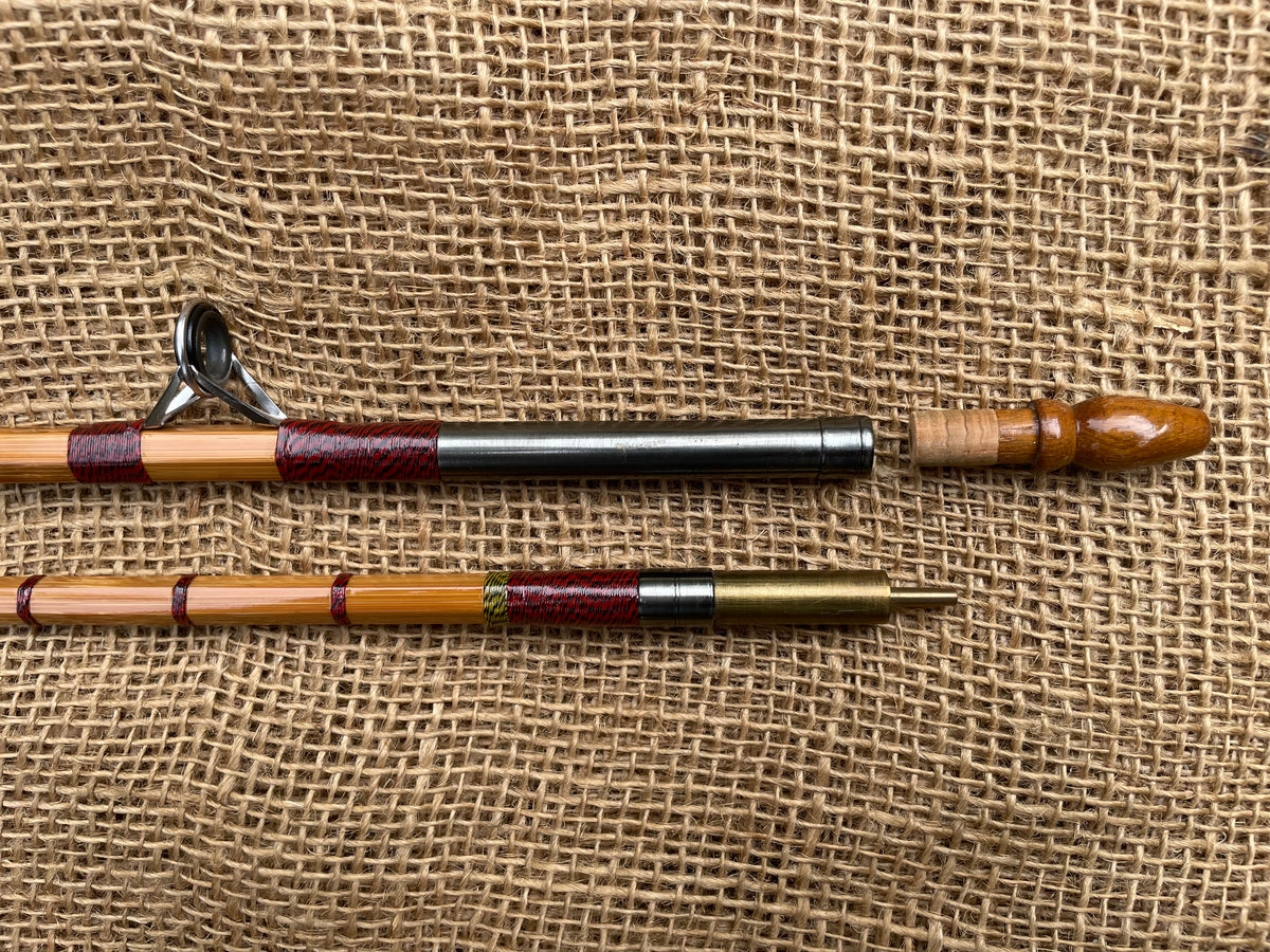 Partridge Of Redditch Split Cane MK IV Carp Fishing Rod. Built 1991. Mint.