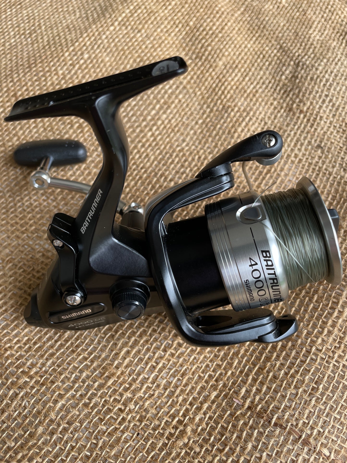 2 x Shimano 4000 OC Baitrunner Carp Fishing Reels. Mint. Used Once Only.