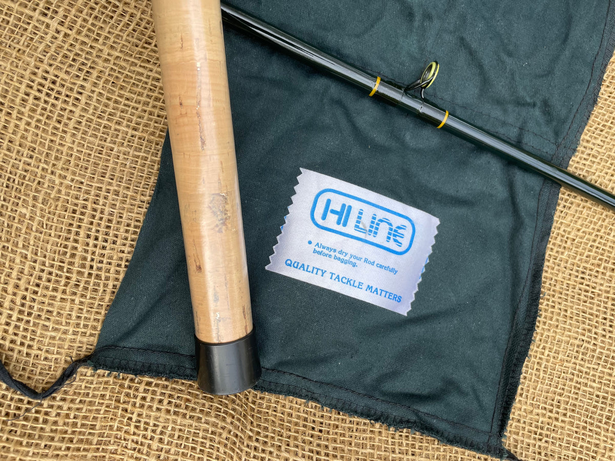 1 x Hi Line ‘King Carp’ Vintage Glass Carp Fishing Rod. 10’. Stunning. 1970s.