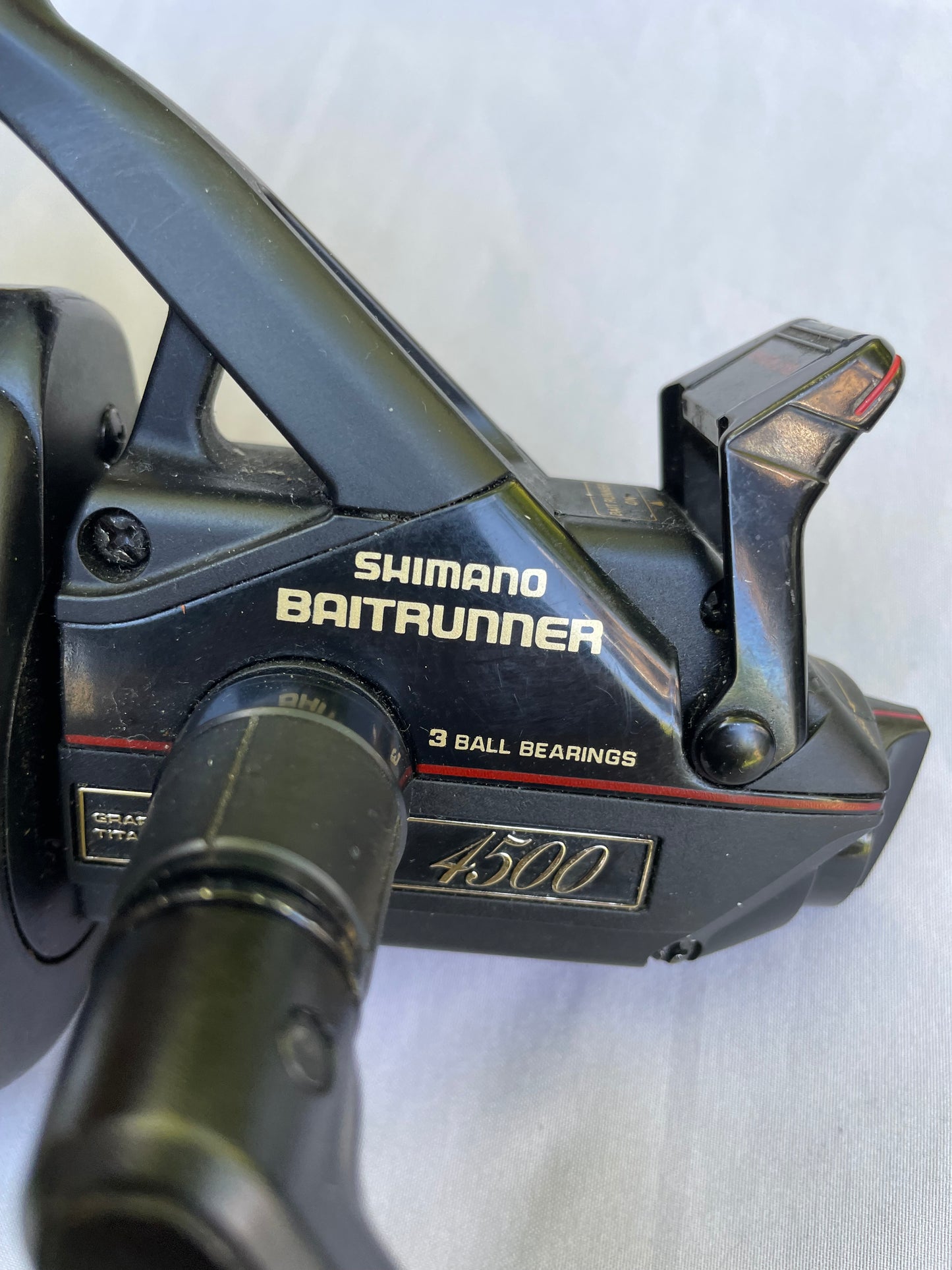 2 x Shimano 4500 Old School Baitrunner Carp Fishing Reels. Stunning Condition.