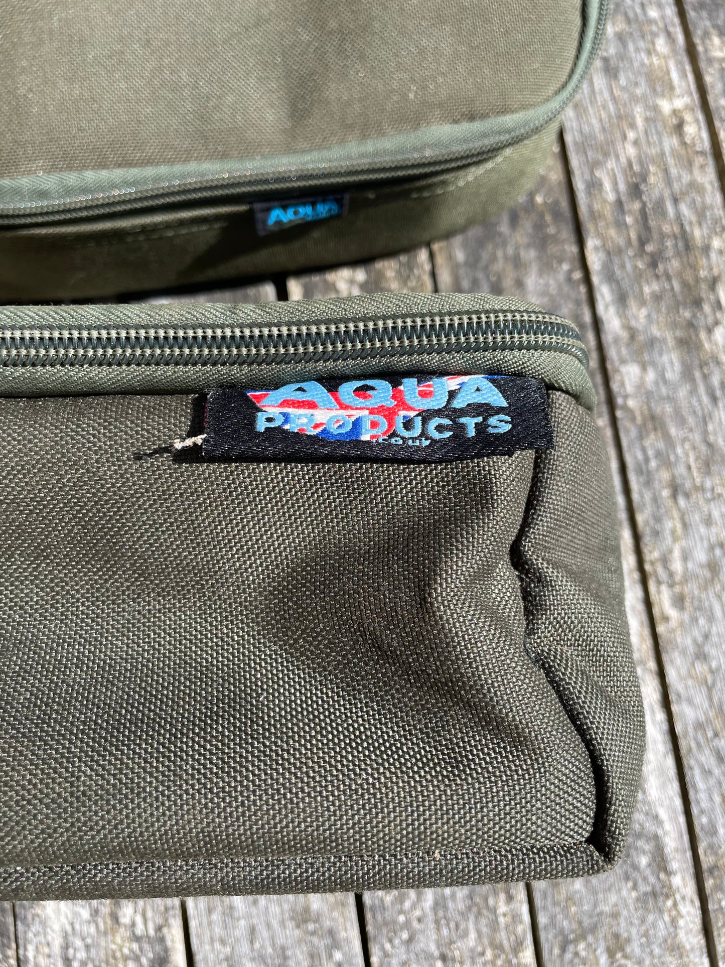 3 x Aqua Products Carp Fishing Cases. Endura & Union Jack.