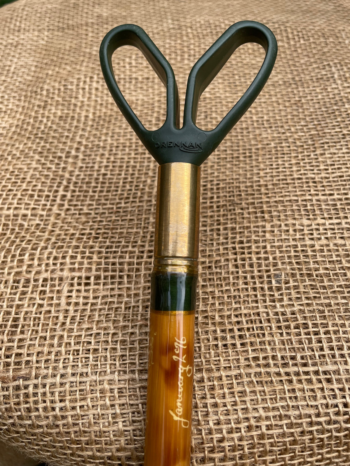 The Bullet Bank Stick By Jason White. Traditional Cane Built. Golden Scale Club Member.
