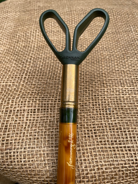 The Bullet Bank Stick By Jason White. Traditional Cane Built. Golden Scale Club Member.