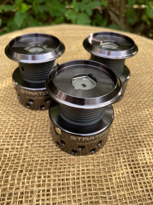 3 x Fox Stratos FS 10000E Spare Spools.