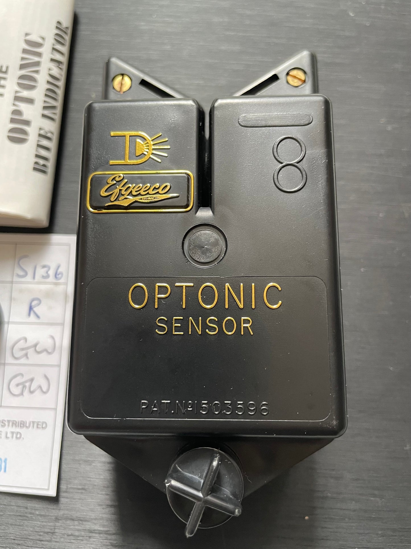 Vintage Optonic Magnetonic Hi Tone Carp Fishing Bite Alarm. New Old Stock.