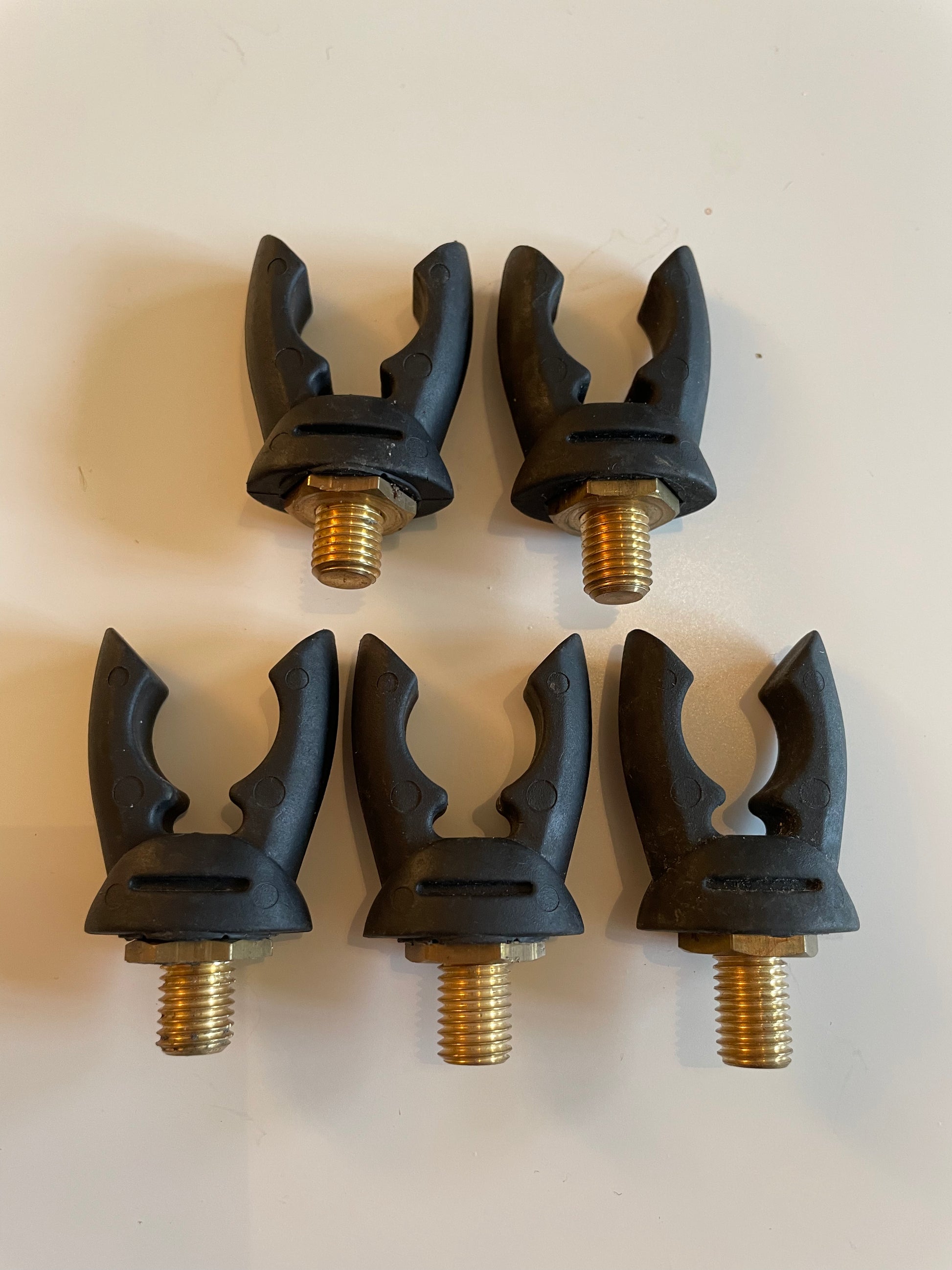 5 x Gardner Old School Carp Fishing Rear Rod Rest Heads. – Vintage Carp ...