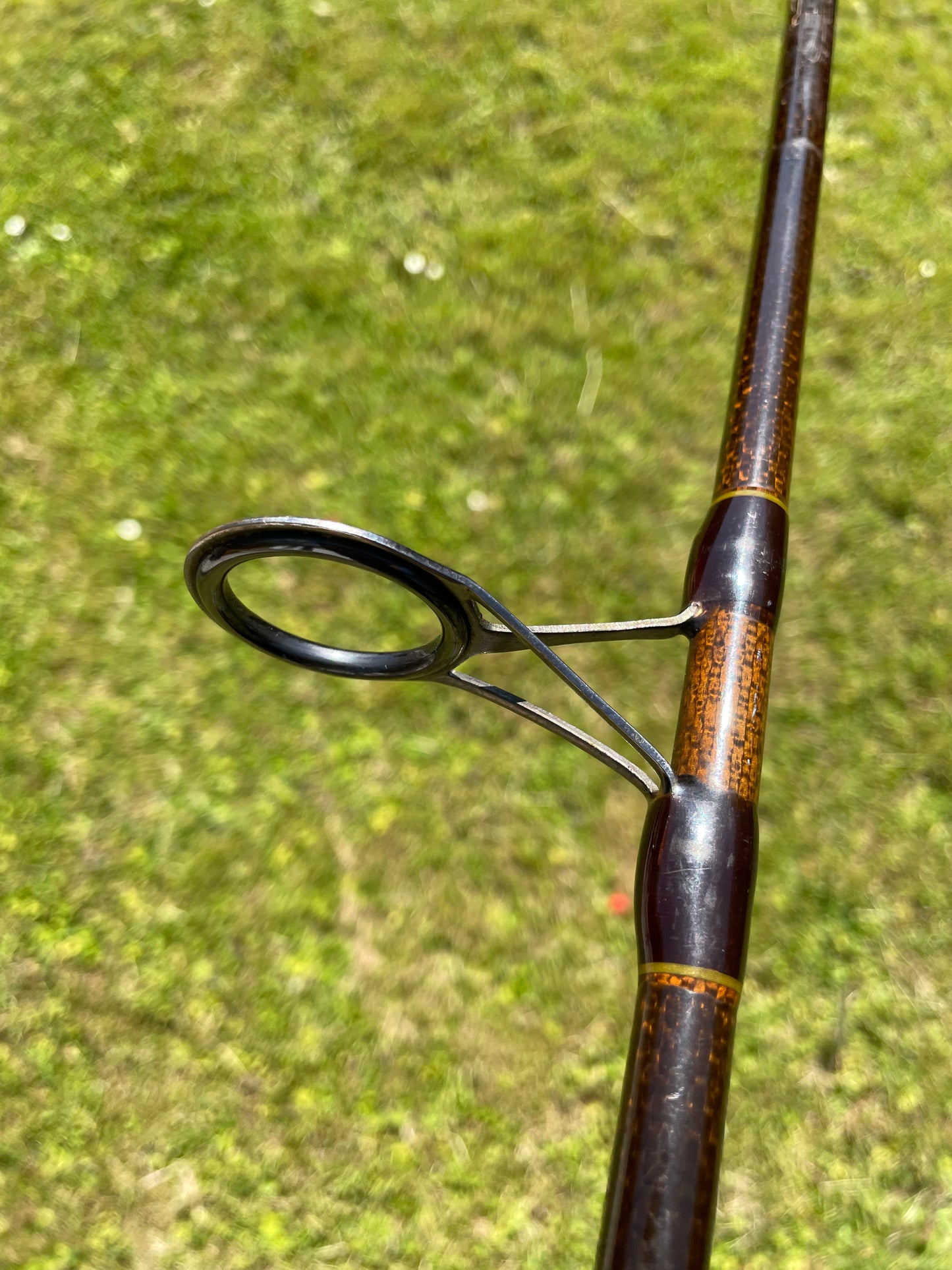 1 x Beekay Kevin Maddocks Old School Carp Fishing Rod. 12’. 1990s.