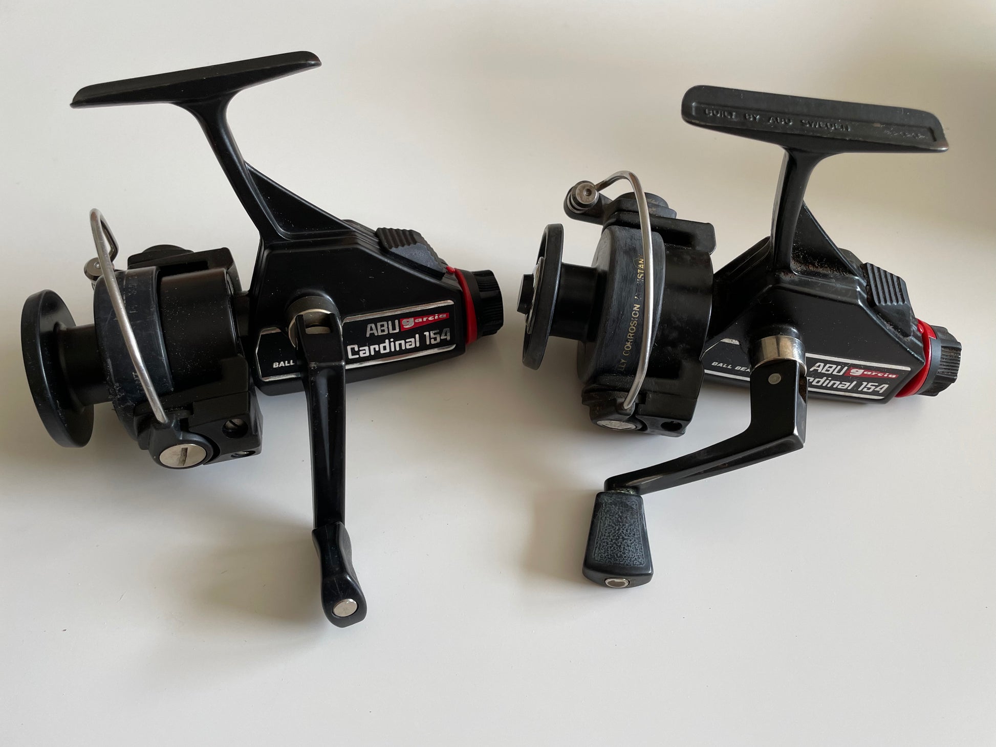 cardinal 154 fishing reel 2 x ABU Cardinal 154 Vintage Fishing Reels. With Spools ETC. – Vintage Carp Fishing Tackle