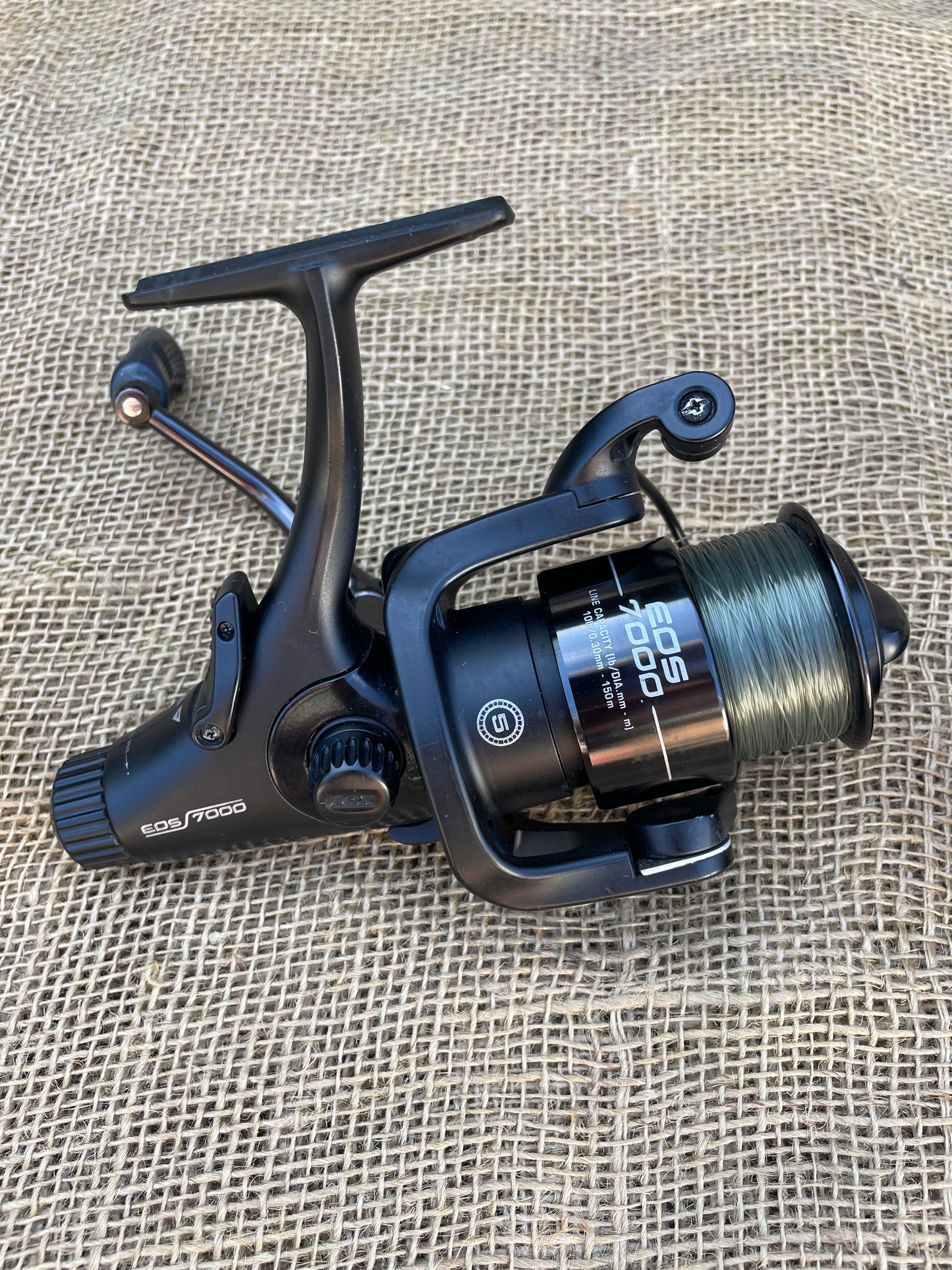 2 x Fox EOS 7000 Free-Spools Carp Fishing Reels.