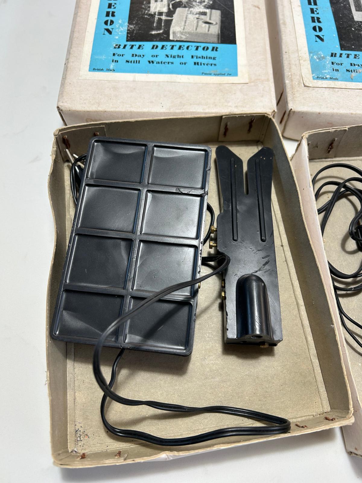 2 x Vintage Heron Carp Fishing Bite Alarms. Converted.