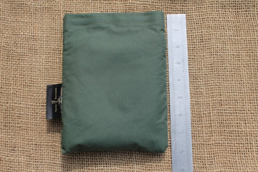 1 x Terry Eustace Old School Carp Fishing Padded Bite Alarm/Tackle Pouch. 1990s.