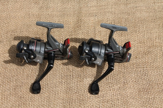 2 x Shimano Baitrunner 150 Fishing Reels, Old School 1990s. RARE!