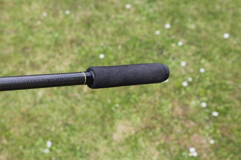 1 x Bob Frost Tackle Custom Built Old School Carbon Carp Fishing Rod. 1990s.