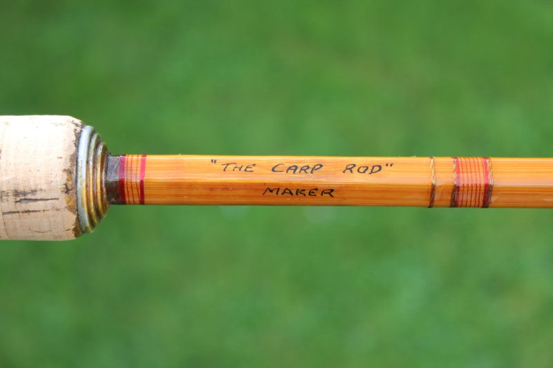 The Carp Rod MK IV. Maker Wm Shurman, London S.E. 17. Vintage Split Cane MK IV Carp Fishing Rod. Excellent!