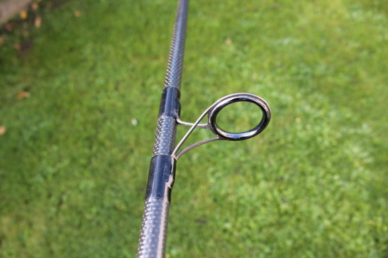 3 x Custom Built Carbon Kevlar Old School Carp Fishing Rods. 13'. 3.00lb T/C. 1990s.