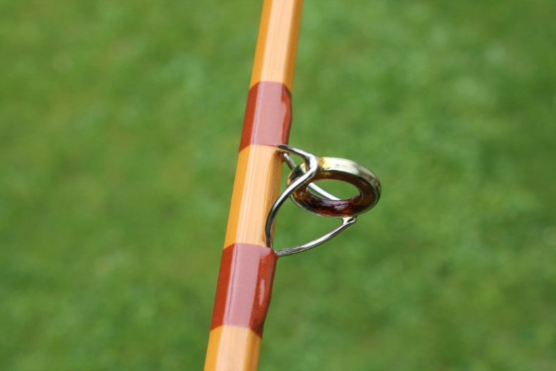Allcock Carp-Avon Twin Tipped Vintage Split Cane Carp Fishing Rod.