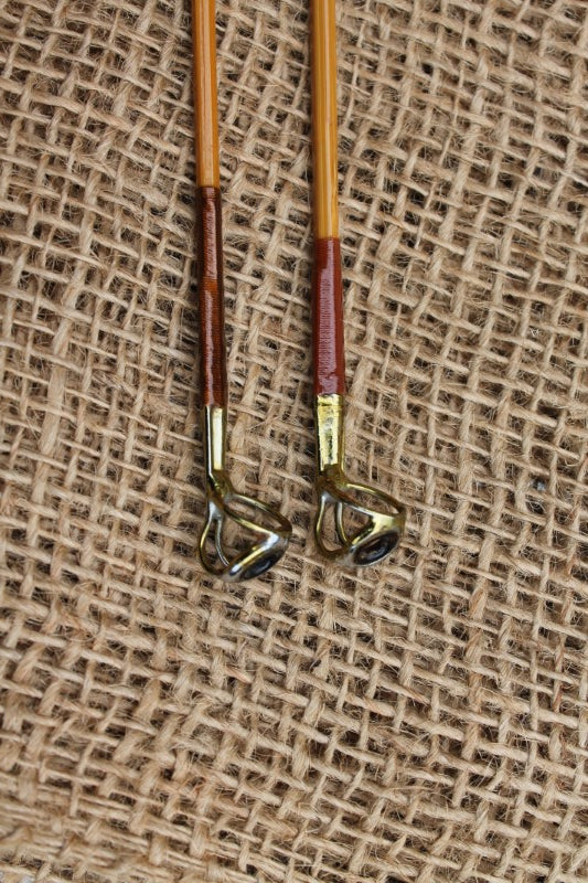 Allcock Carp-Avon Twin Tipped Vintage Split Cane Carp Fishing Rod.