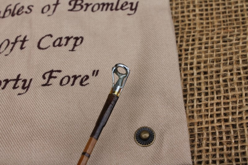 Constable Of Bromley Vintage Split Cane Carp Fishing Rod.