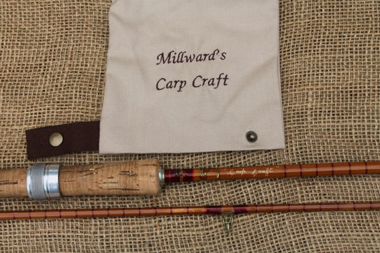 Milward's Carp Craft Vintage Split Carp Fishing Rod. Rare!