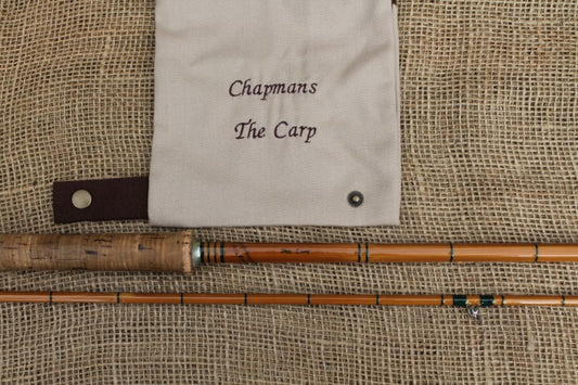 Chapman And Co. "The Carp" Vintage Split Cane Carp Fishing Rod.