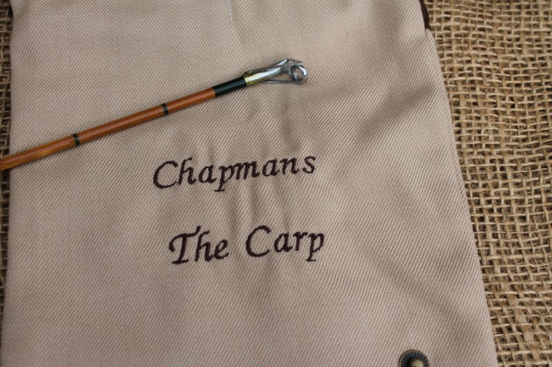 Chapman And Co. "The Carp" Vintage Split Cane Carp Fishing Rod.