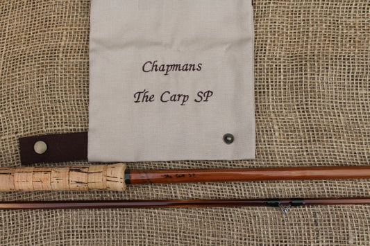 Chapman And Co. "The Carp SP" Vintage split Cane Carp Fishing Rod. Rare.