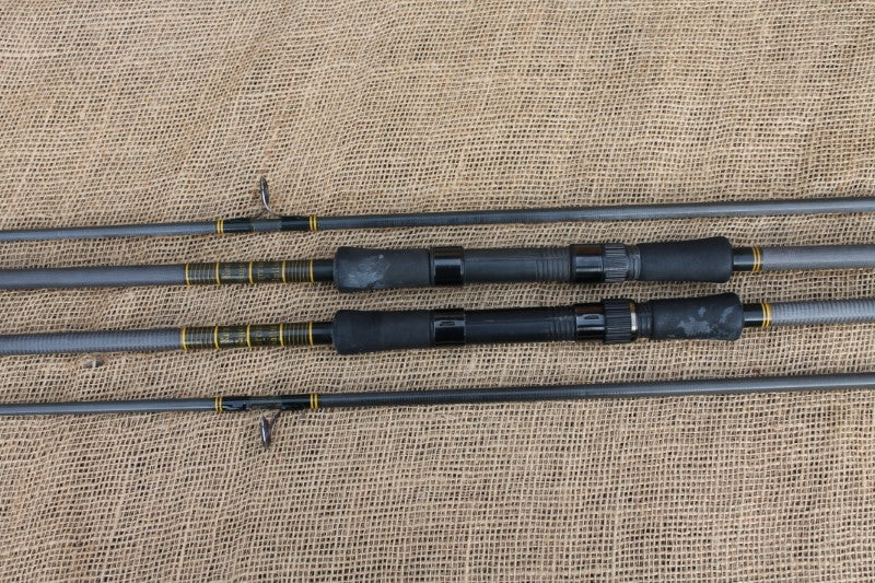 2 x Harrison Ballista Classic Original Old School Custom Built Carp Fishing Rods. 2.75-3.00lb T/C.