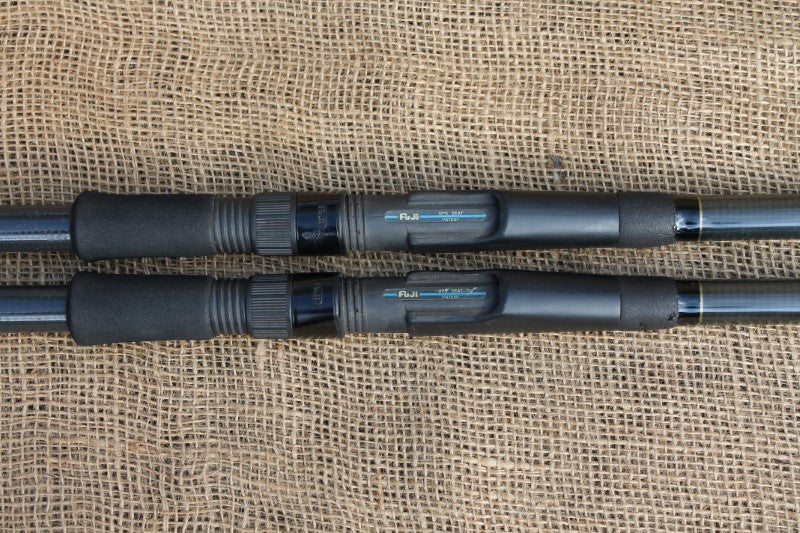 2 x Trev's Of Wilmslow Custom Built Harrison Old School Carp Fishing Rods.