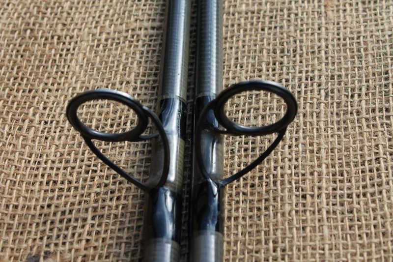 2 x Trev's Of Wilmslow Custom Built Harrison Old School Carp Fishing Rods.