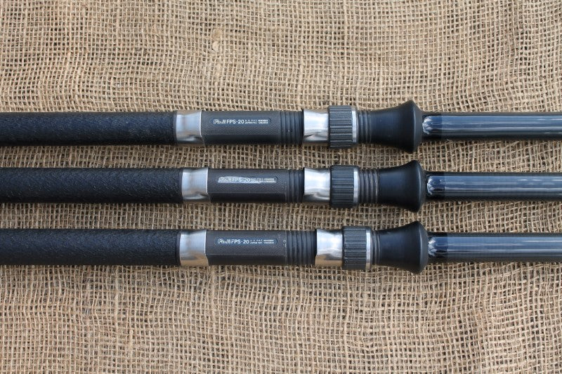 3 x Rodcraft North Western Vintage Old School Glass Carp Fishing Rods. Full Refurb. Lovely Rods!
