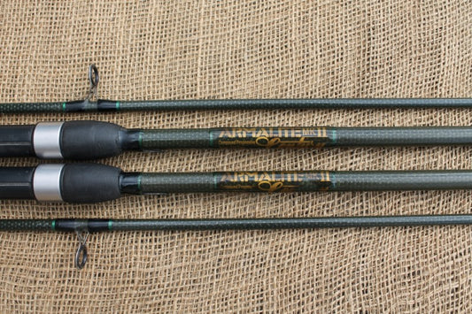 2 x Century Armalite MK II Old School Carp Fishing Rods. 12'. 2.75lb T/C.