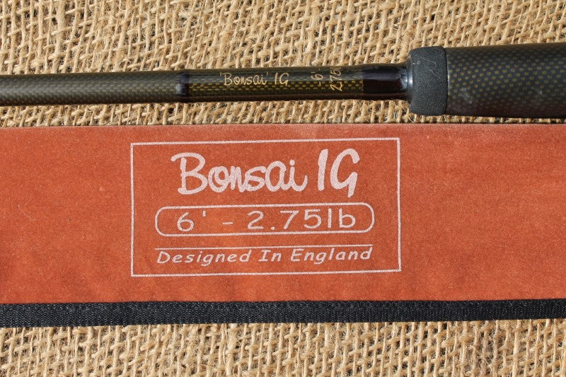 1 x Fox Bonsai IG (Inner Guide) Old School Carp Fishing Rod. 6'. One Piece. 2.75lb T/C.Scarce.