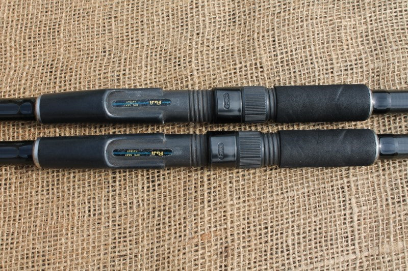 2 x Trev's Of Wilmslow Custom Built Daiwa Infinity X Old School Carp Fishing Rods. 12'. 3.5lb T/C Long Distance.