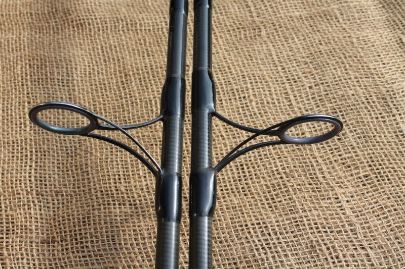 2 x Trev's Of Wilmslow Custom Built Daiwa Infinity X Old School Carp Fishing Rods. 12'. 3.5lb T/C Long Distance.