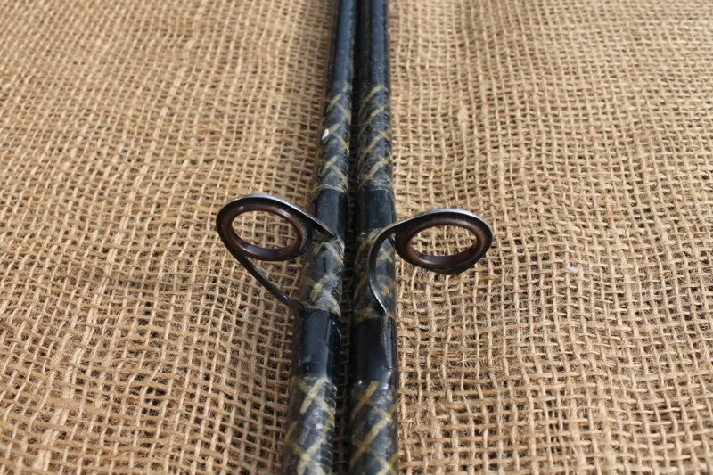 2 X Tri Cast Diamond Kevlar Old School Carp Fishing Rods 12 2 5lb T 2-x-tri-cast-diamond-kevlar-old-school-carp-fishing-rods-12-2-5lb-t
