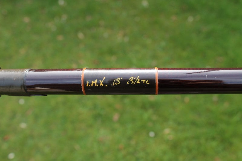 2 x Rod Hutchinson IMX Old School Carp Fishing Rods. 13'. 3.5lb T/C. 1990s.
