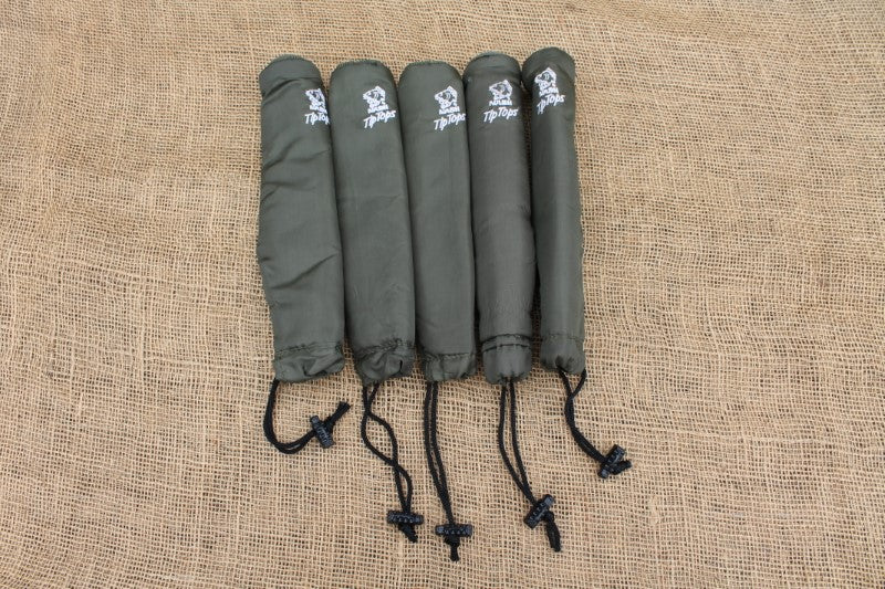 5 x Nash Tip Tops Carp Fishing Rod Protectors. MINTY.