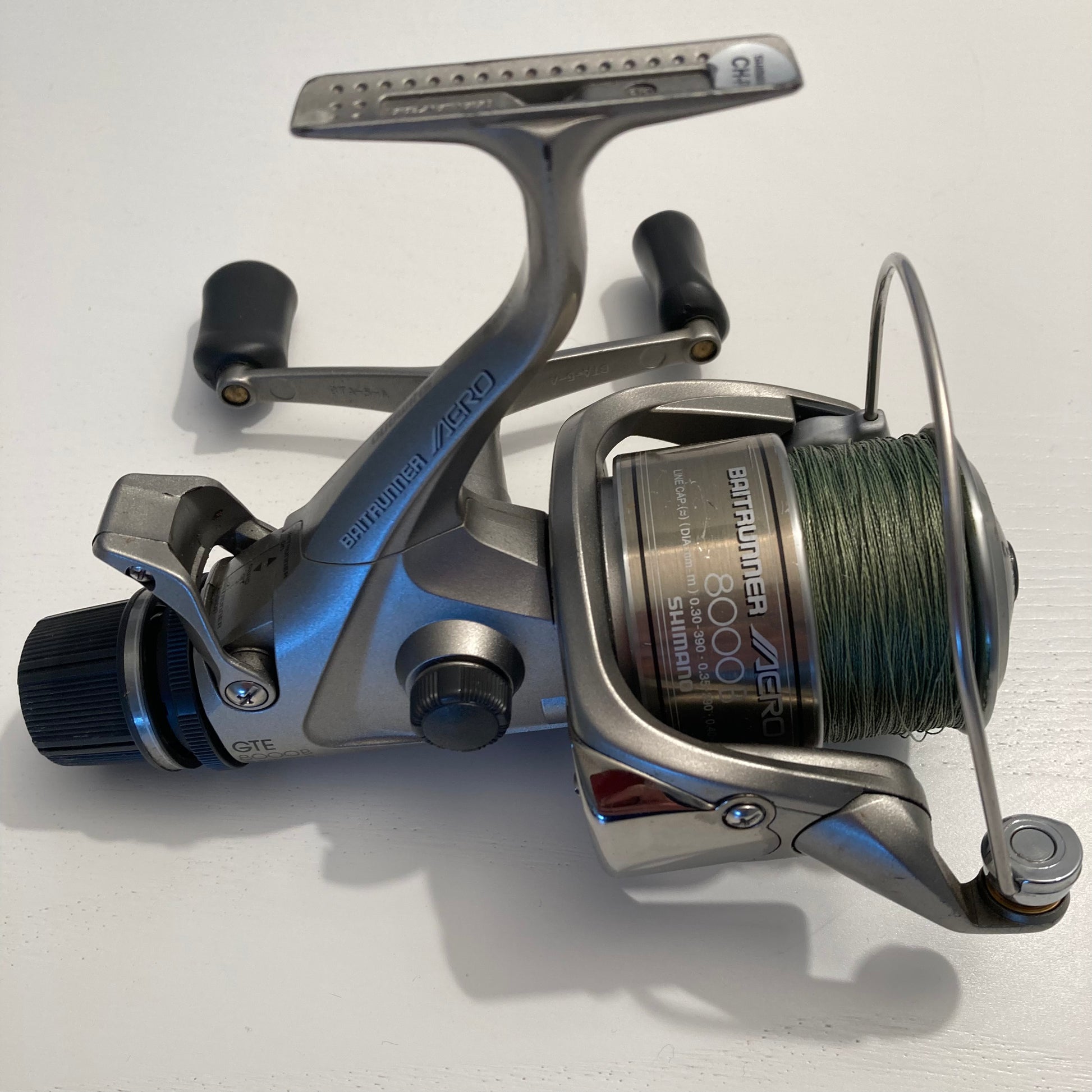 shimano 8000 spinning reel Shimano GTE 8000B Baitrunner Carp Fishing Reels. – Vintage Carp Fishing Tackle