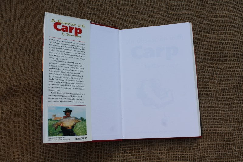 An Obsession With Carp. Dave Lane. 1st. 1998.