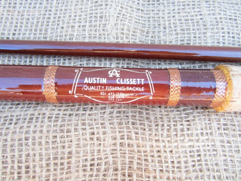 Austin Clissett Old School Vintage Glass Carp Fishing Rod. Excellent Condition.