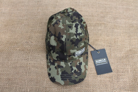 Barbour Camo Baseball Cap. BRAND NEW.