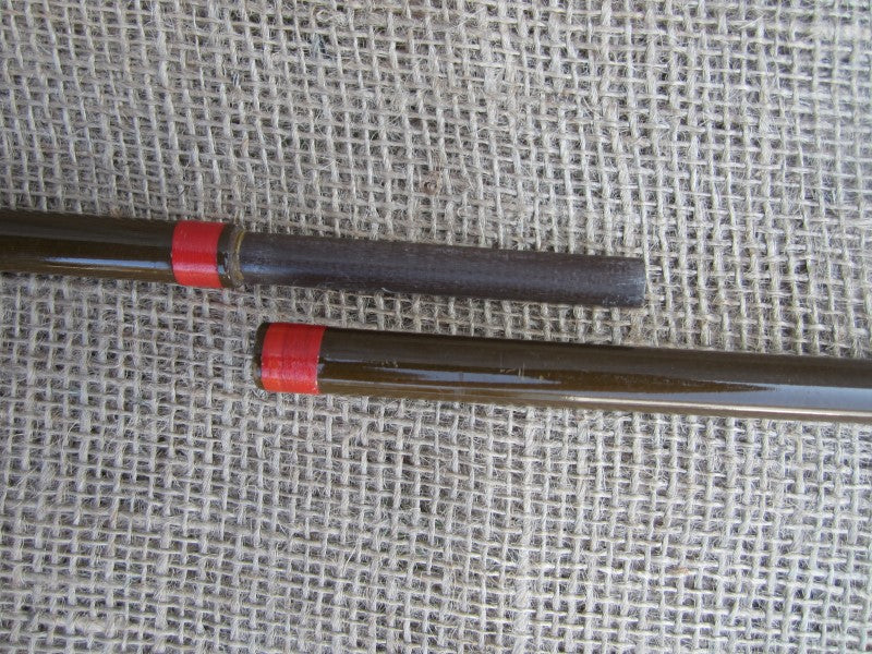 Vortex 'Blenheim' Vintage Old School Stepped Up Glass Carp Fishing Rod.