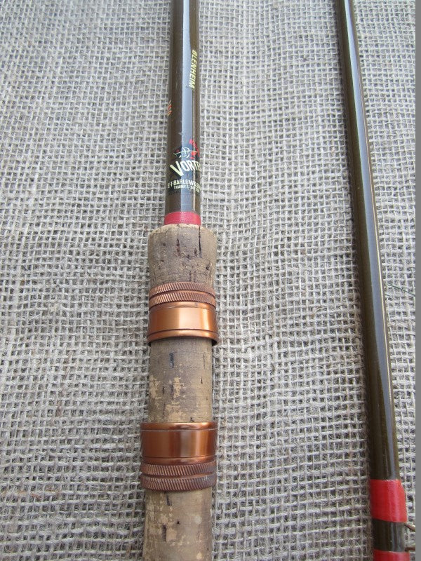 Vortex 'Blenheim' Vintage Old School Stepped Up Glass Carp Fishing Rod.