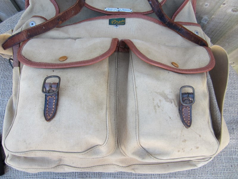 Vintage Brady Of Halesowen Severn Canvas Shoulder Bag. Rare.