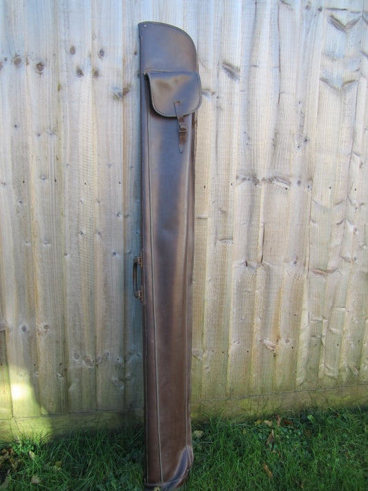 Vintage Brown Vinyl Rod hold All. Nr Mint. 1960-70s